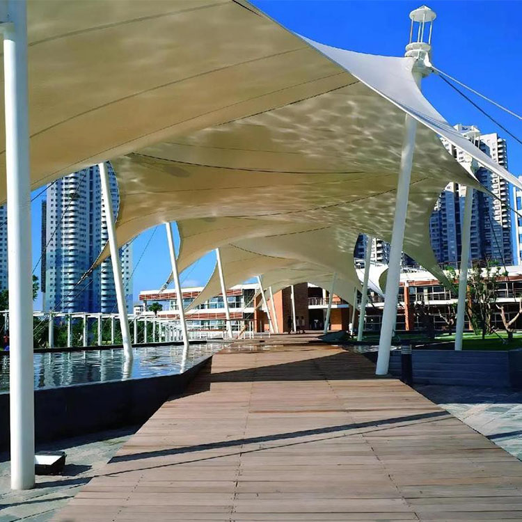 汉阴县膜结构景观棚