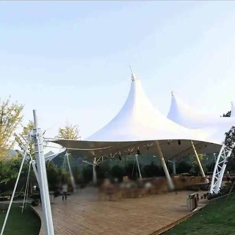 汉阴县膜结构景观棚