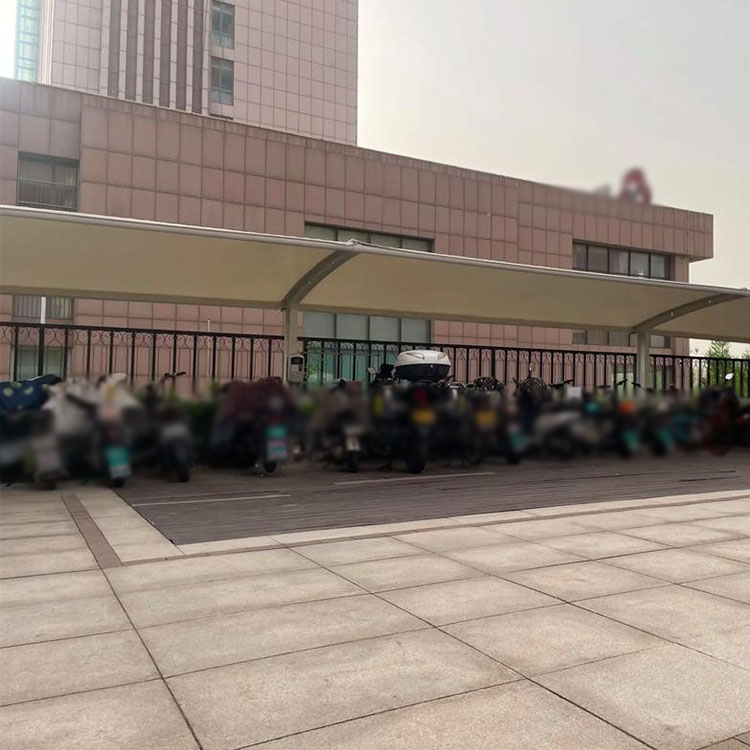 汉阴县膜结构电动车棚