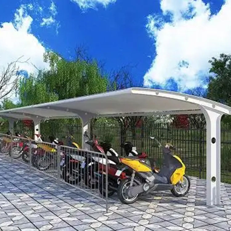 汉阴县膜结构电动车棚